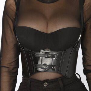 Black Corset Belt